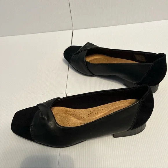 Clark’s Tilmont Dalia Black Ballet Flats Women’s 7.5 - Picture 5 of 6